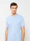 Crew Neck Short Sleeve Combed Cotton Men's T-shirt